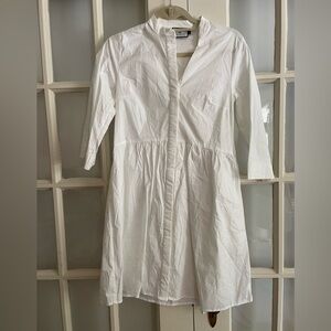 Tuckernuck White Button Down Dress